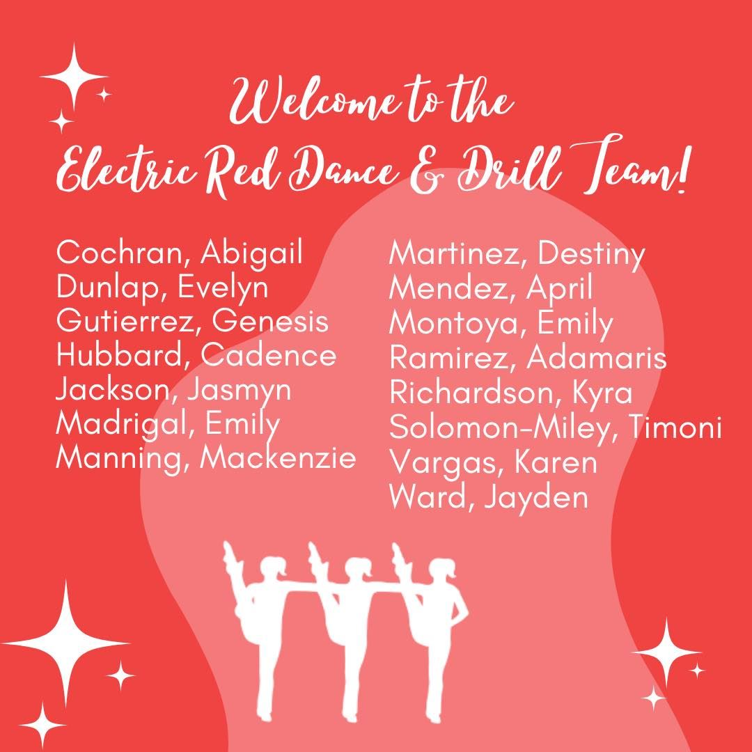  dance team audition results